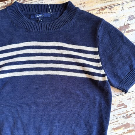 line summer s/s knit　⚪️