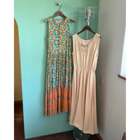 design sleeveless long dress