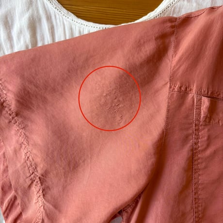 pink beige safari shirt