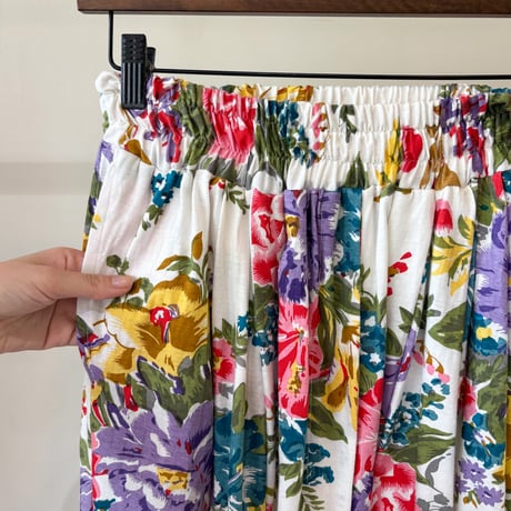 floral pattern shorts