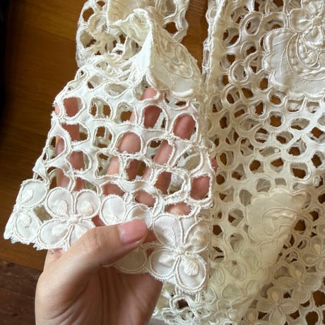 cutwork lace jacket