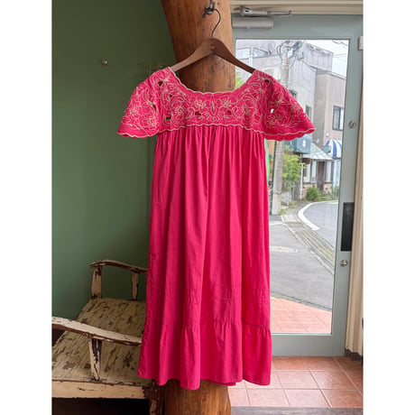 floral embroidery design dress
