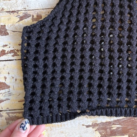 crochet short tops