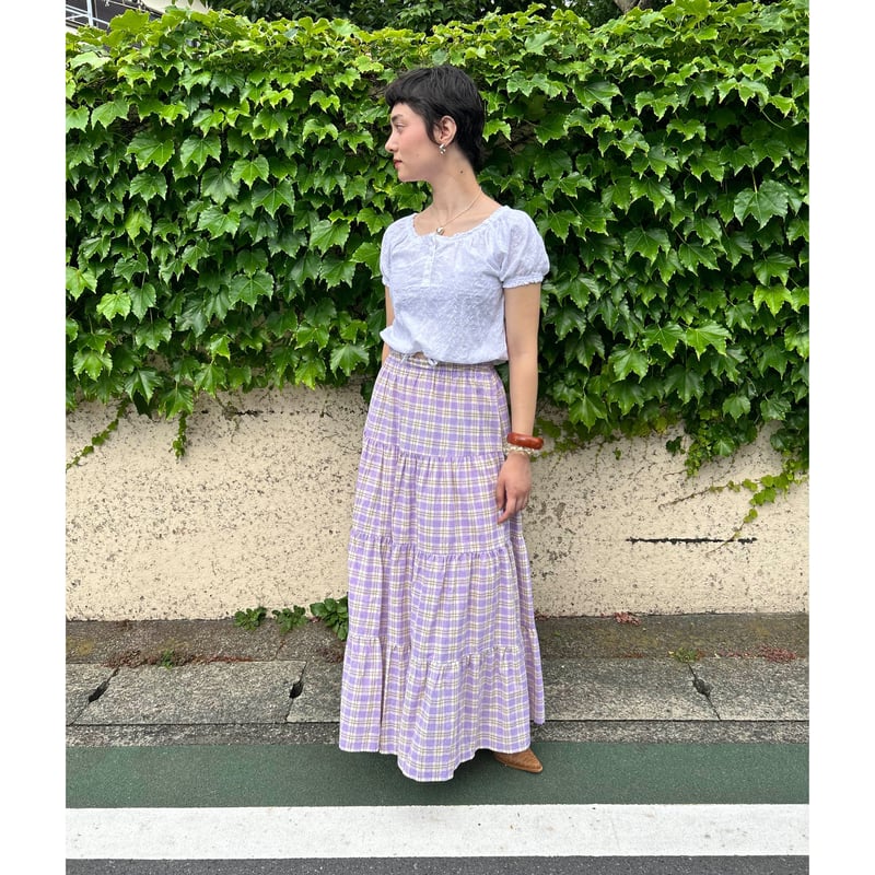 Bent original tiered long skirt | Bent