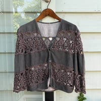 denim embroidery jacket