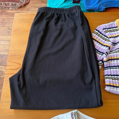 black easy pants