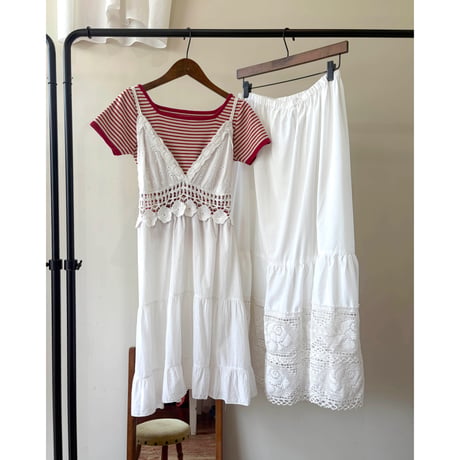 made in Italy design midi cami dress