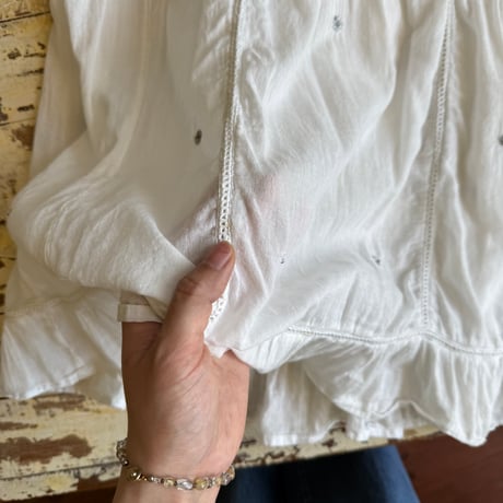 embroidery beads sleeveless tops