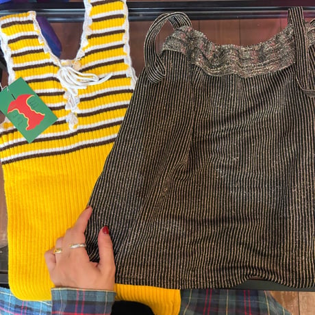 glitter camisole tops