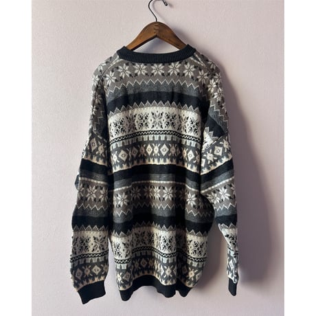 made in Italy Nordic cardigan