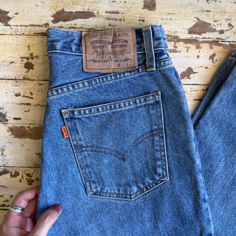 90s orange tab levis