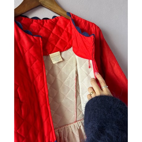 70s quilting  dress