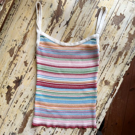 mulch border knit camisole