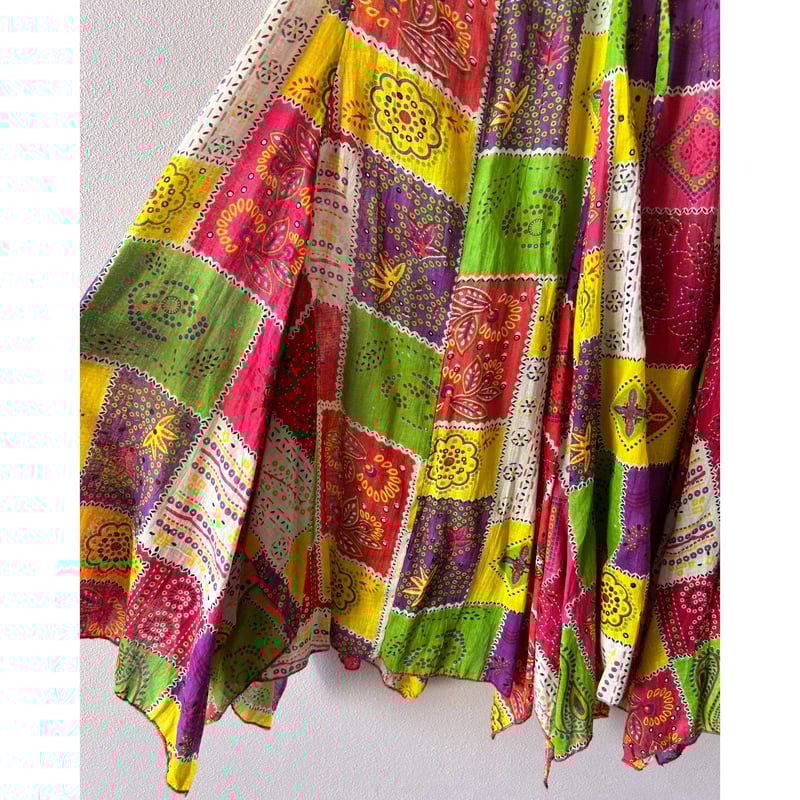 made in India patchwork design skirt | Bent