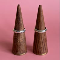 Bent original stone ring