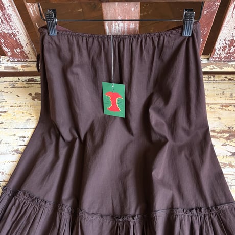 made in  Italy  brown midi skirt