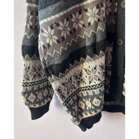 made in Italy Nordic cardigan