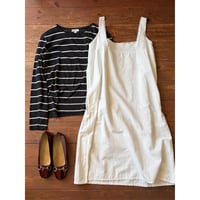 sleeve less cotton dress