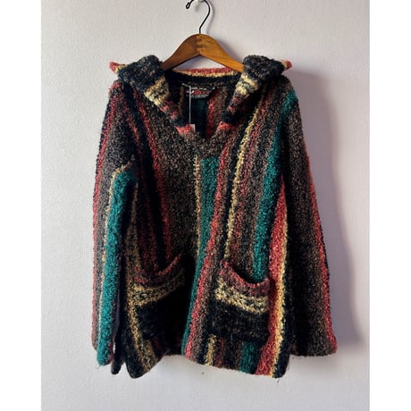 multicolored knit tops