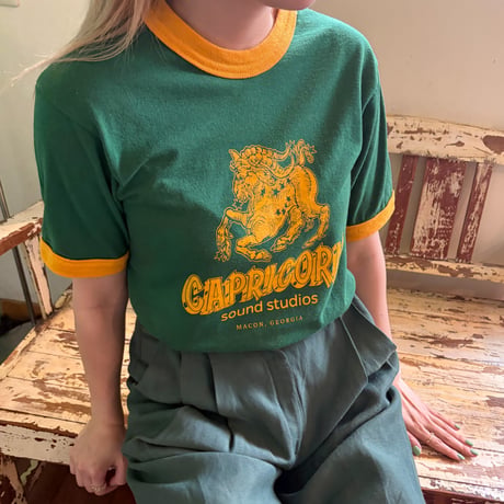 made in Mexico Capricorn ringer tee