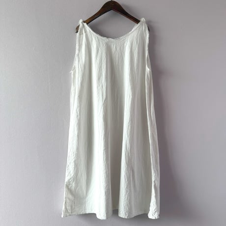 cotton sleeveless long dress