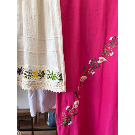 pink Mexican dress