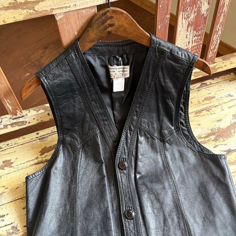 leather vest