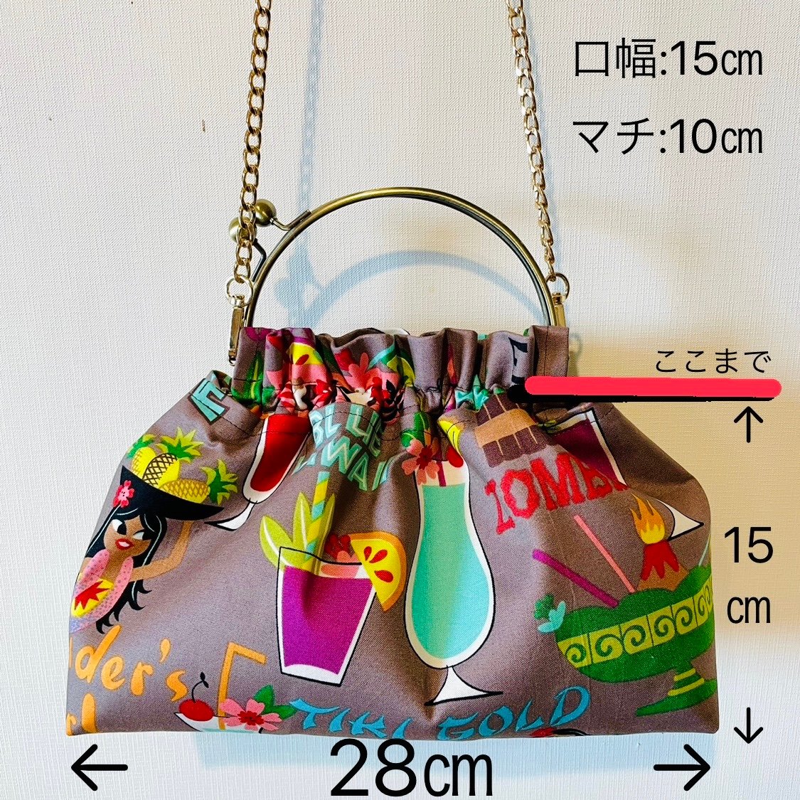タヒチインポーツメイドインハワイ パーティーバッグ】Tahiti Imports タヒチインポーツ ハワイアン
