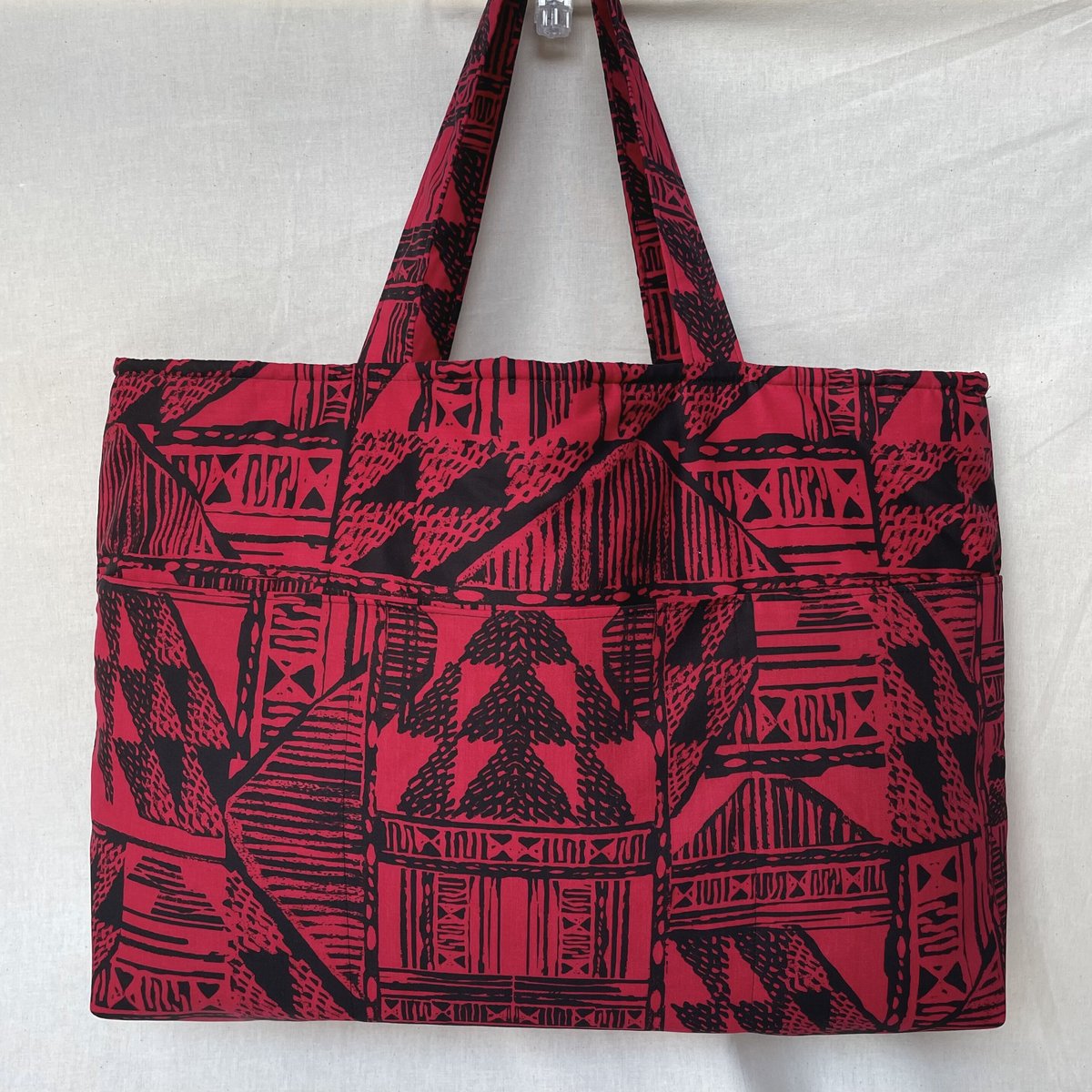 バッグ】ハワイアンレッスンバッグ トートバッグ (レッド