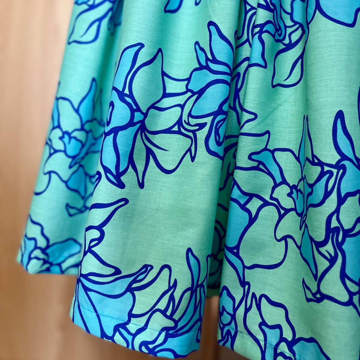 パウスカート/スタンダード】オーキッド レイ柄/(ミント ブルー