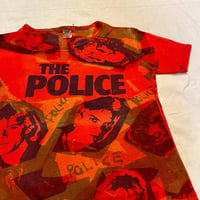 80’s The POLICE allover print T-shirt [M045]