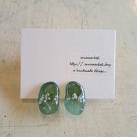 kobana green earring. 230121 e-4