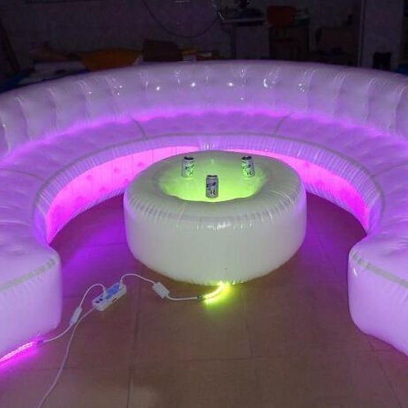 LEDライトアップエアーソファ【サイズ・色変更可】 | 有限会社
