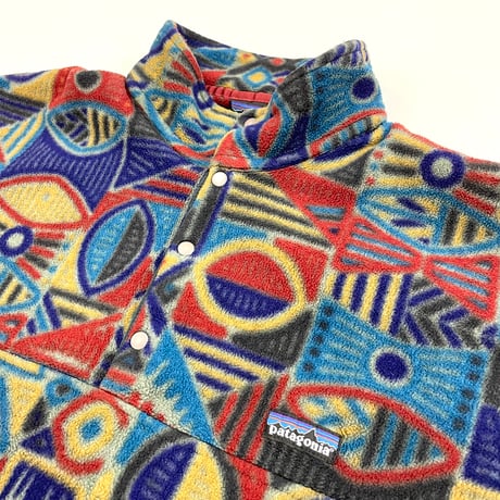 90's Patagonia "Aborigine" Snap T Fleece Jacket Lサイズ USA製
