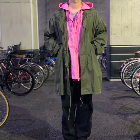 Italian ARMY Snow Camo Parka "Over Dye" 3サイズ