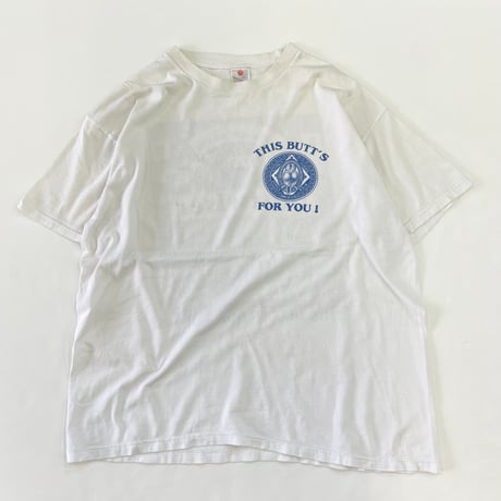 90's Fruit of the loom "Buttwiser" 両面 プリント Tシャツ XLサイズ