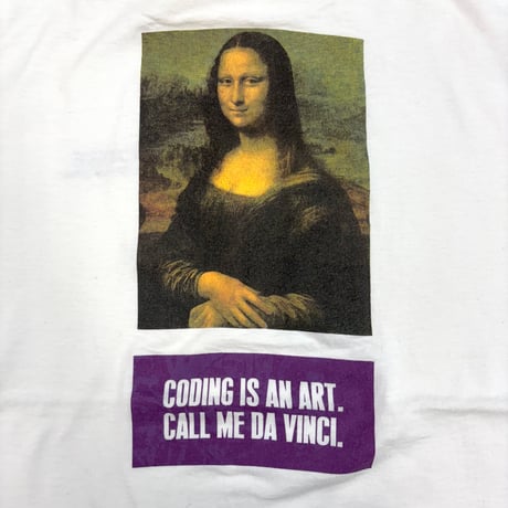 90's ONEITA "Mona Lisa" "両面" Tシャツ XLサイズ USA製
