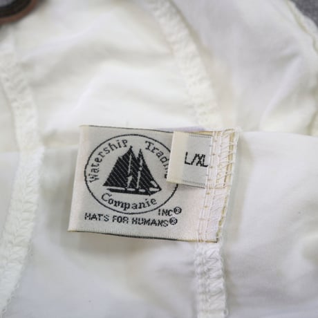 ～90's Watership Trading Long Bill Nylon Cap L/XL USA製