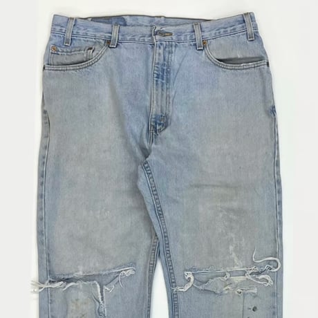 00's Levi's 505 "Crash" Denim Pants W36 USA製