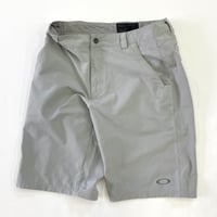 00's Oakley "Embroidery Icon" Cotton Nylon Short Pants W34