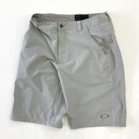 00's Oakley "Embroidery Icon" Cotton Nylon Short Pants W34