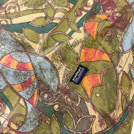90's Patagonia "Shallows Mineral Blue" AC Shirt