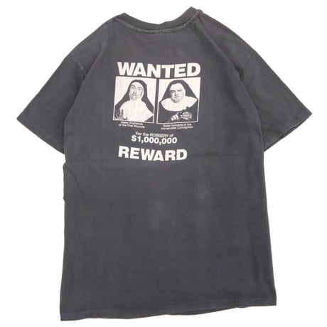 90's Hanes "NUNS ON THE RUN" 両面 プリント 映画 Tシャツ XLサイズ USA製
