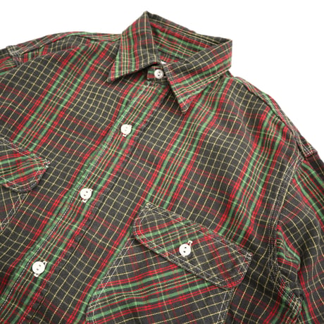"Good Color" 70's BIG MAC 単色タグ Flannel Shirt Sサイズ
