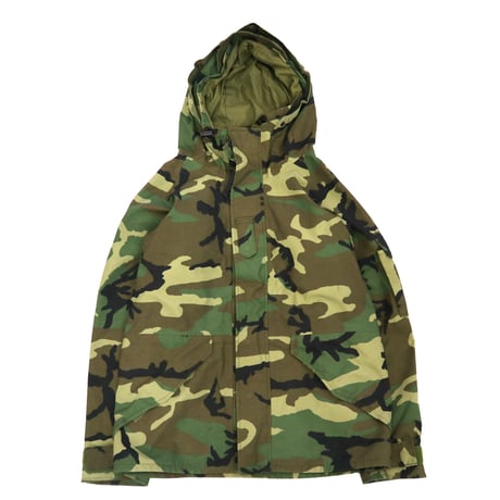 90's US ARMY ECWCS Gore Tex Jacket Woodland Camo MR