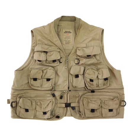 00's MASTER SPORTSMAN "25pockets" Convertible Tech Fishing Vest XLサイズ