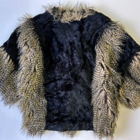 Adrienne landau faux fur Jacket Lサイズ