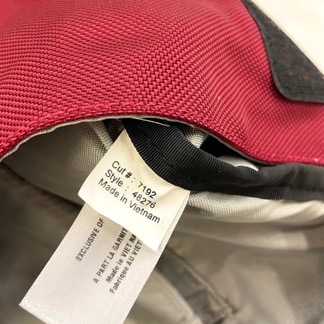 00's Patagonia Critical Mass Bag "Wine Red"