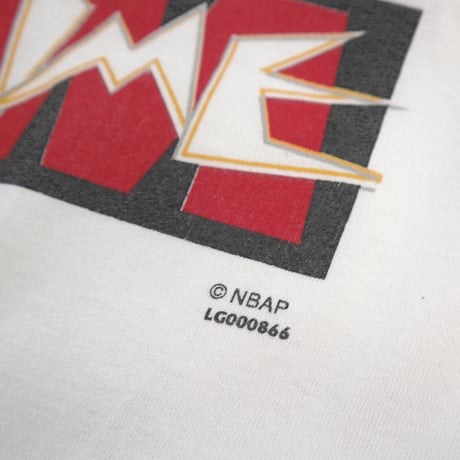 90's～ unknown "Houston Rockets" "両面" Tシャツ