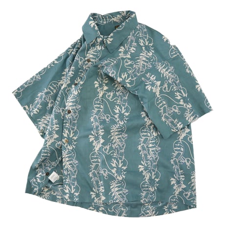 Deadstock 90's Patagonia "Pataloha" "フローラルクライマー柄" シャツ Lサイズ